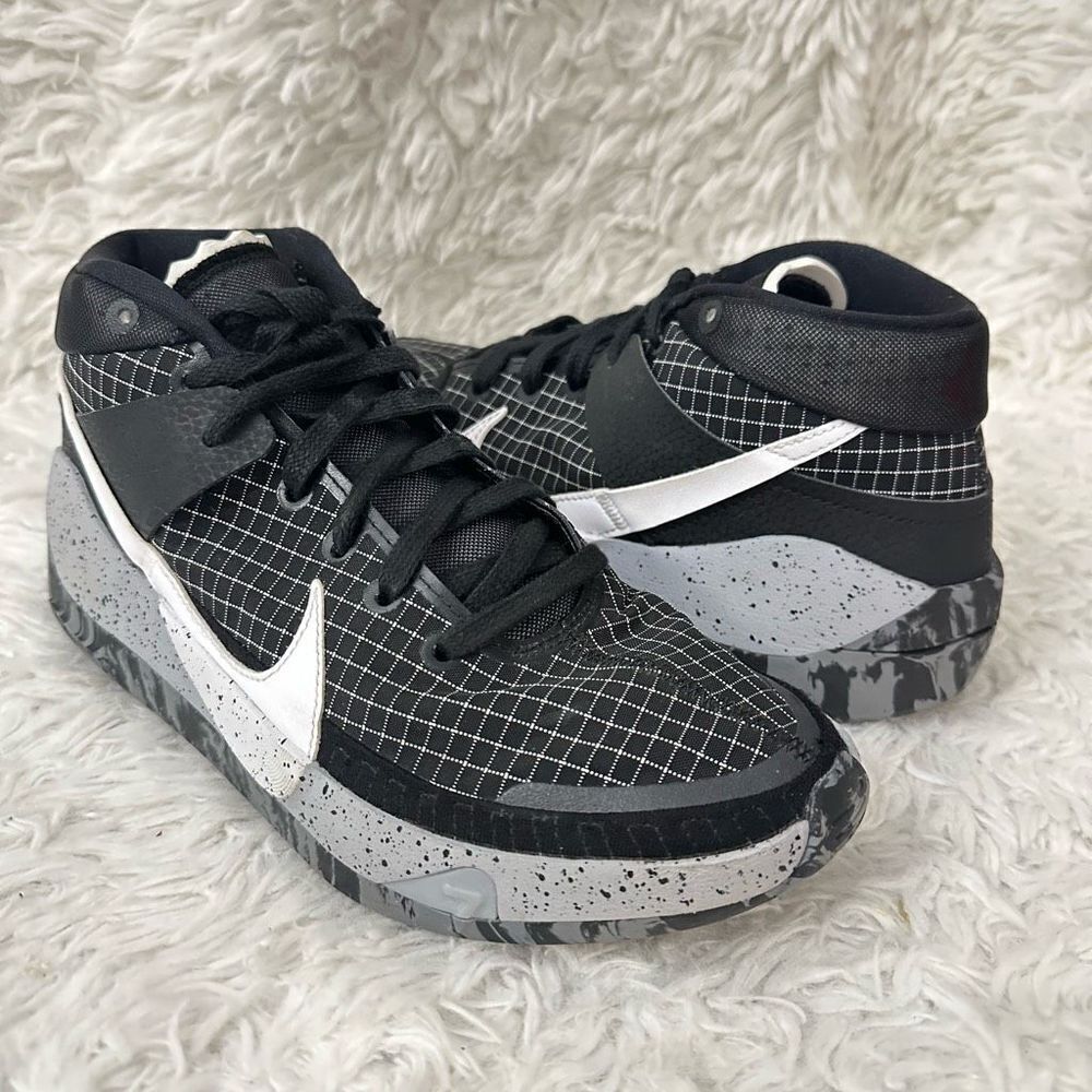 Nike KD 13 Oreo CI9948-004 Basketball‎ Athletic Shoes Black/Wolf Grey/White sz 8